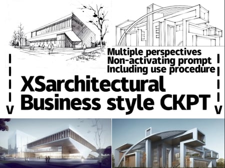 XSarchitecturalV1商业建筑效果图