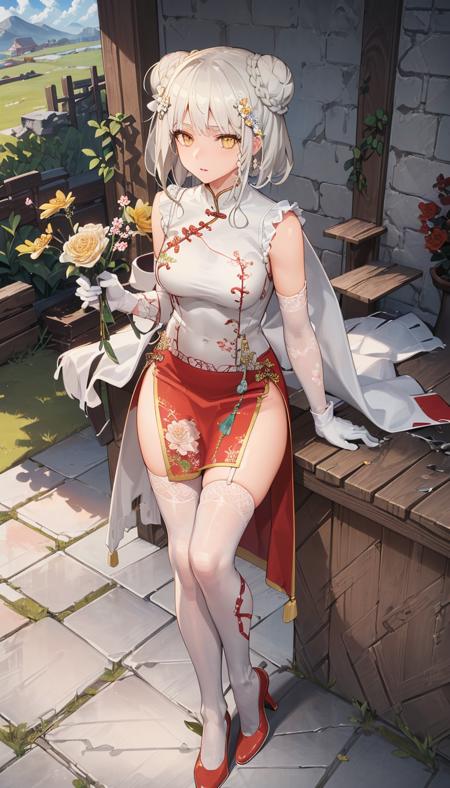 【LORA】战舰少女r-重庆-曙光女神(Aurora)-绯衣金带服饰