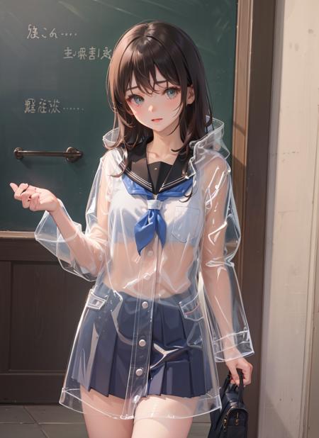 【LORA】clothes Transparent raincoat（透明雨衣）